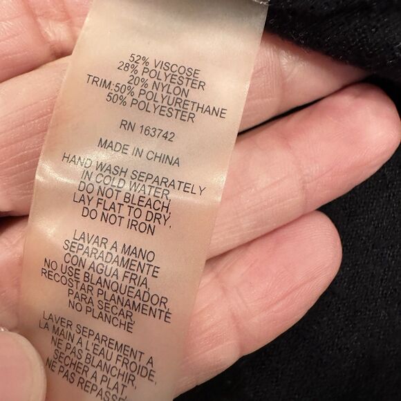 SIANI  MILANO" Mock Neck Sweater,Quiet Luxury, Old Money, Work Wear, L NWOT - Picture 7 of 13